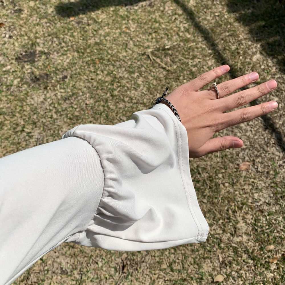 white blouse